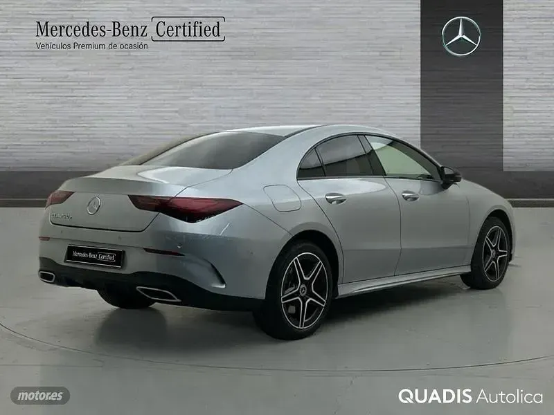 Usado Mercedes CLA250e 218 CV (160 kW) 2025 Plateado Coupe