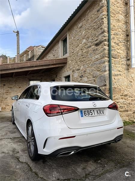 Usado Mercedes A180 109 CV (80 kW) 2019 Blanco Berlina
