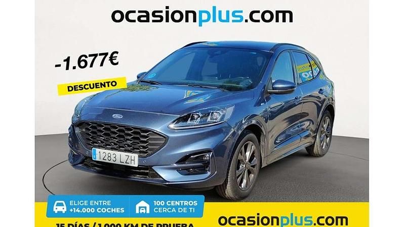 Azul Usado 2022 Ford Kuga ST-Line SUV | 16.773 € (Super precio) - Imagen 1/4