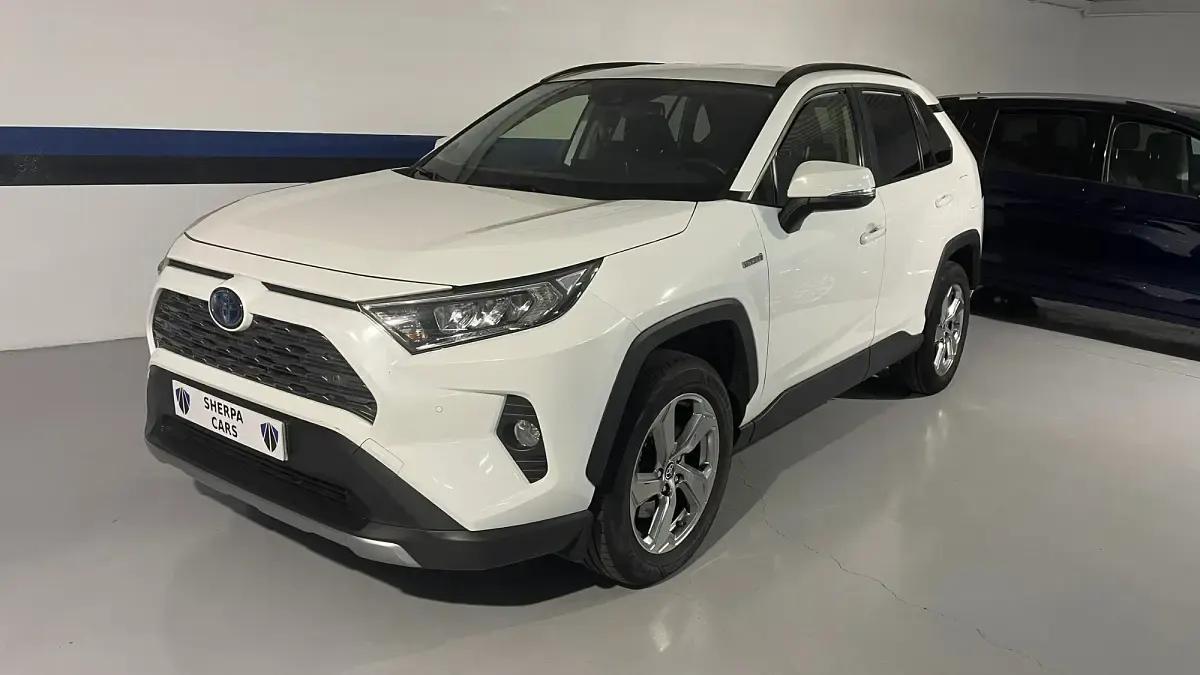 Usado Toyota RAV4 Hybrid Advance 218 CV (160 kW) 2021 Blanco SUV