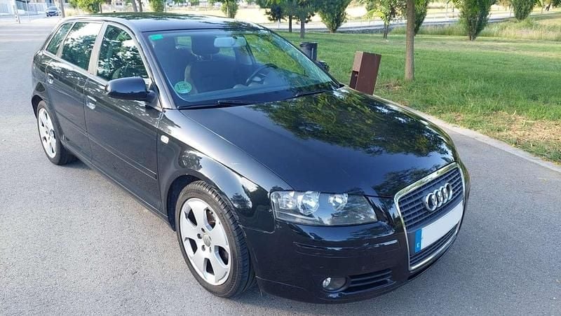 Negro Usado 2008 Audi A3 Sportback Ambition Utilitario | 5500 € - Imagen 1/4