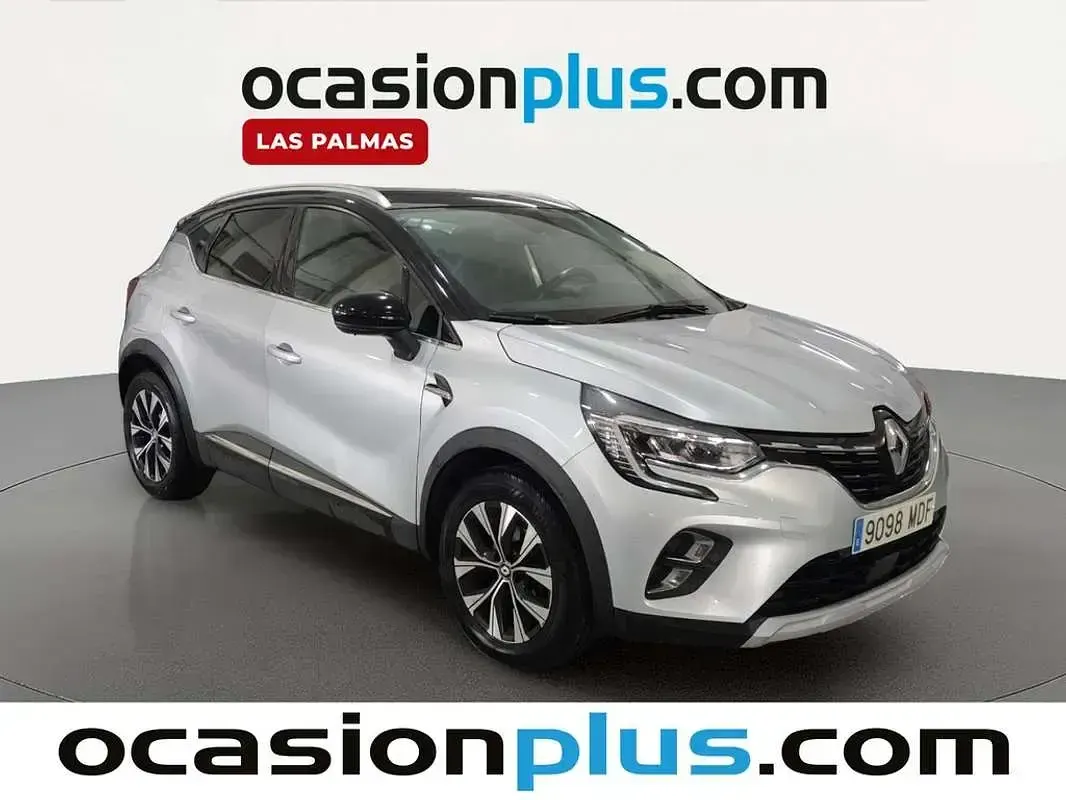 Usado Renault Captur Techno 91 CV (66 kW) 2023 Gris SUV