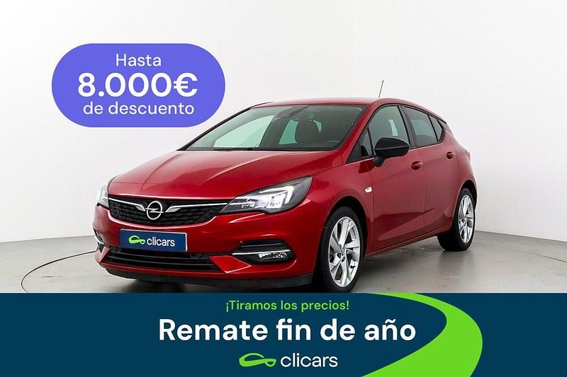Rojo Usado 2021 Opel Astra Design & Tech | 14.490 € (Precio justo) - Imagen 1/4