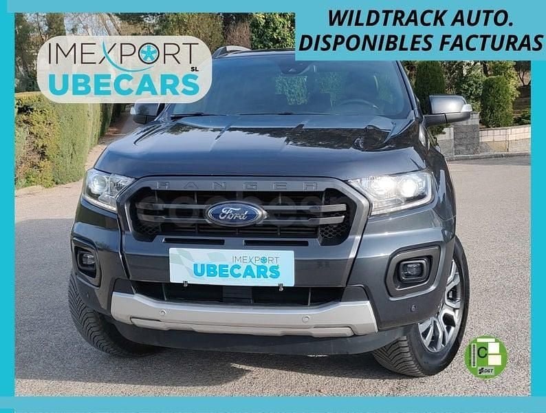 Usado Ford Ranger Wildtrack 200 CV (147 kW) 2019 Gris / plata Pickup/Camioneta