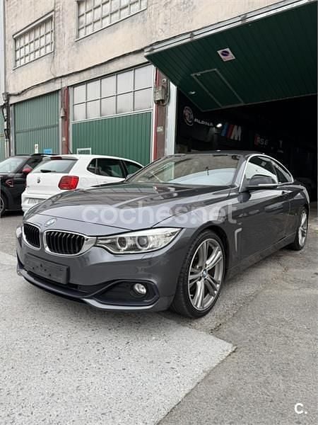 Usado BMW 420 Sport Line 190 CV (139 kW) 2014 Gris / plata Coupe