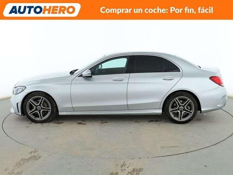 Usado Mercedes C200 AMG line 197 CV (144 kW) 2019 Gris Berlina