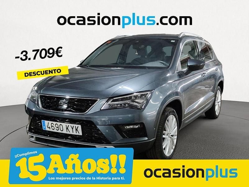 Gris / plata Usado 2019 Seat Ateca XCELLENCE SUV | 18.690 € (Precio justo) - Imagen 1/4