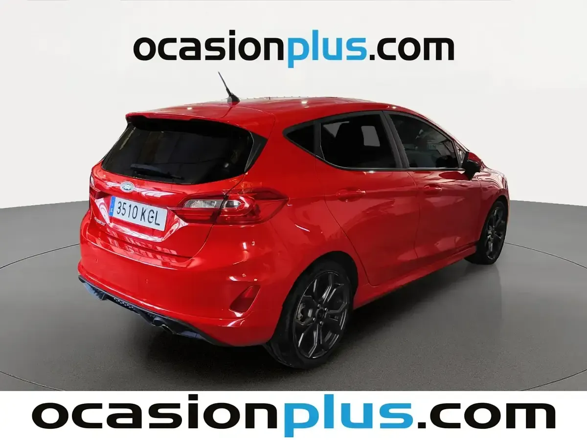 Usado Ford Fiesta ST-Line 120 CV (88 kW) 2017 Rojo Utilitario