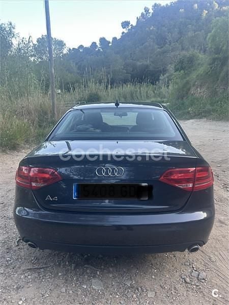Usado Audi A4 190 CV (139 kW) 2008 Negro Berlina