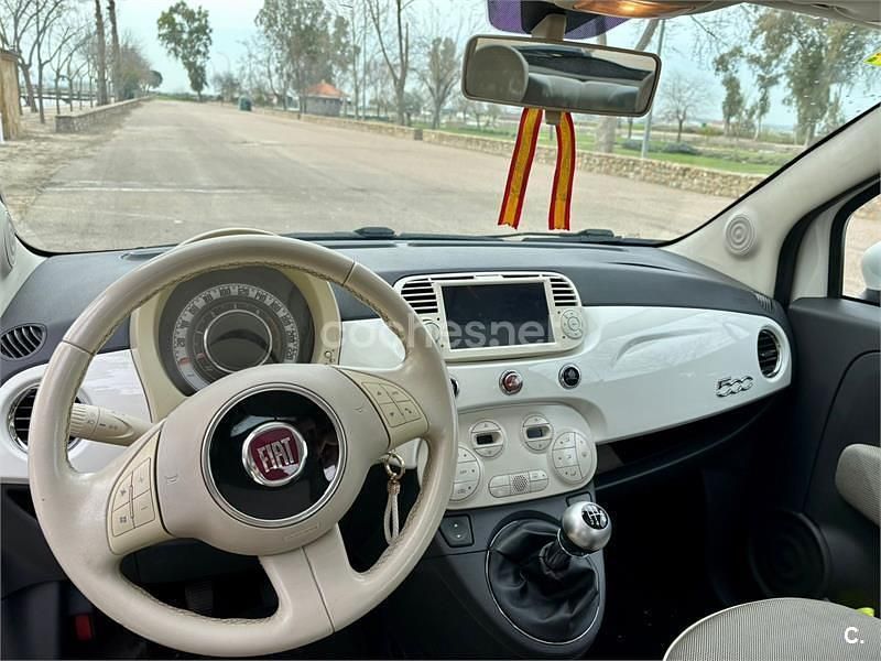 Usado Fiat 500 75 CV (55 kW) 2008 Blanco Berlina