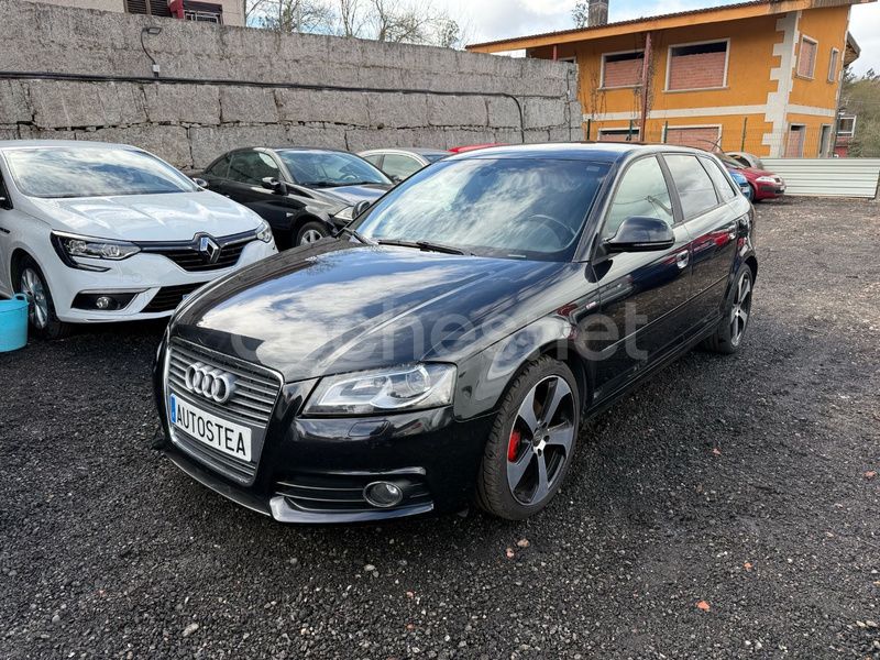 Negro Usado 2009 Audi A3 Sportback S-Line Berlina | 10.200 € (Precio justo) - Imagen 1/4