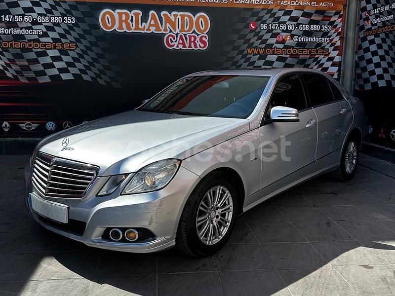 Gris Usado 2009 Mercedes E250 Avantgarde Familiar | 7990 € (Precio justo) - Imagen 1/4
