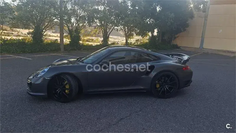 Usado Porsche 911 Turbo 500 CV (367 kW) 2014 Gris / plata Coupe