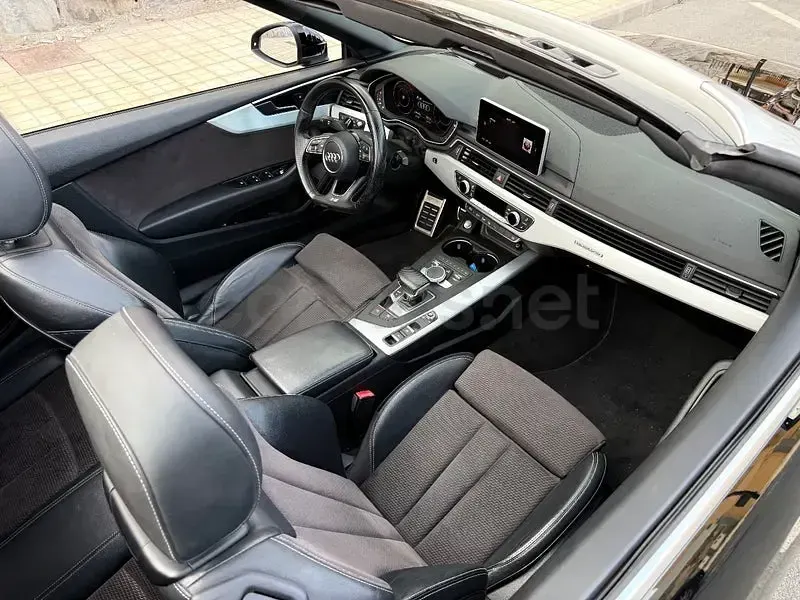 Usado Audi A5 Cabriolet S-Line 286 CV (210 kW) 2018 Negro Descapotable