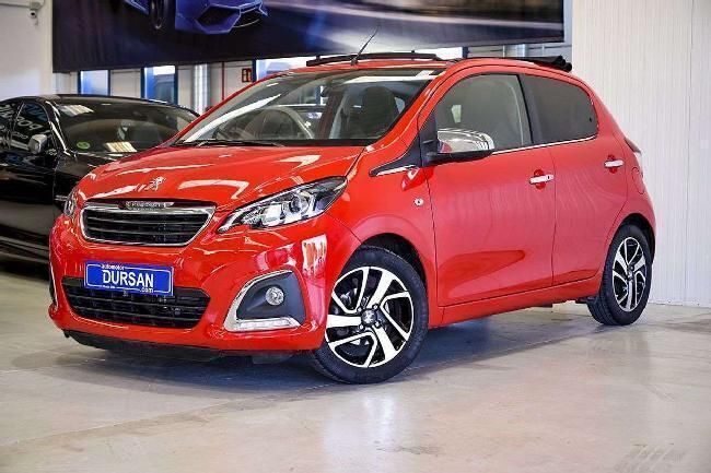 Usado Peugeot 108 Allure 69 CV (50 kW) 2015 Rojo Utilitario