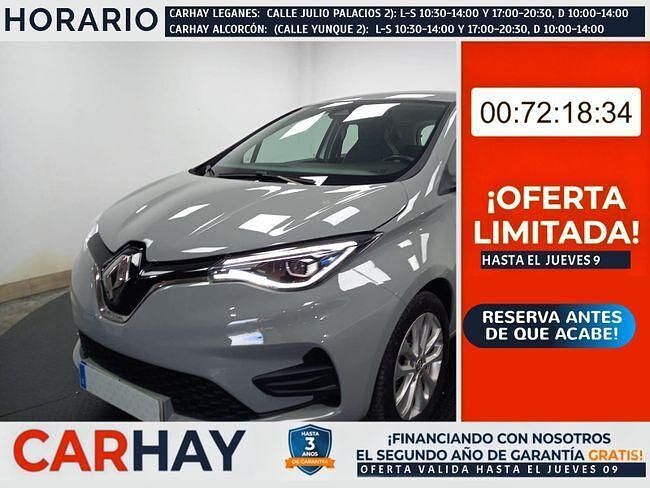 Usado Renault Zoe Intens 80 kW (109 CV) 2021 Gris Utilitario