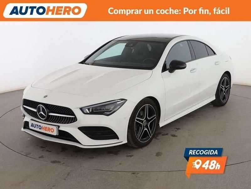 Blanco Usado 2021 Mercedes CLA180 AMG line Berlina | 28.856 € (Buen precio) - Imagen 1/3