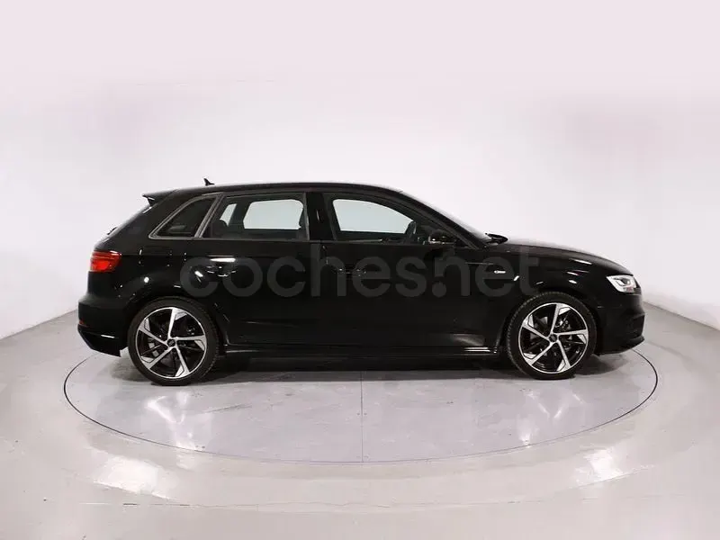 Usado Audi A3 S-Line 116 CV (85 kW) 2020 Negro Berlina