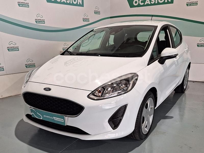 Blanco Usado 2021 Ford Fiesta Trend Berlina | 12.495 € (Buen precio) - Imagen 1/4