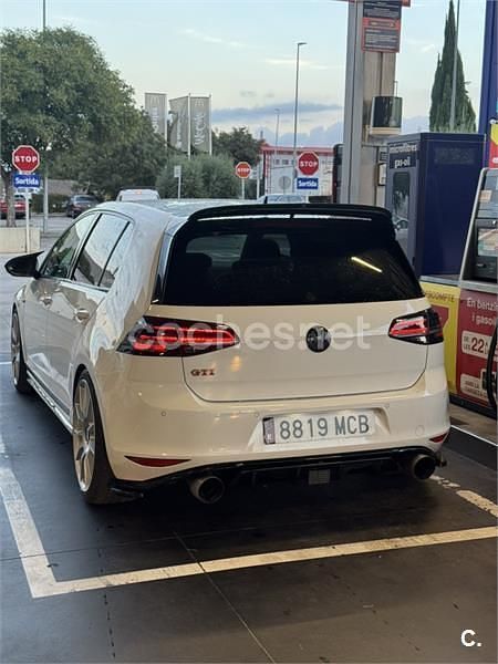 Usado VW Golf VII GTI Clubsport 265 CV (194 kW) 2016 Blanco Berlina
