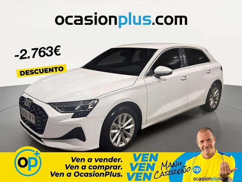 Usado Audi A3 Advanced 116 CV (85 kW) 2025 Blanco