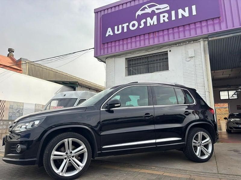 Usado VW Tiguan R-line 184 CV (135 kW) 2016 Negro SUV