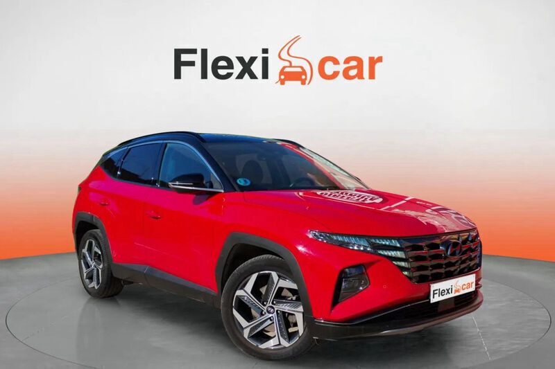 Rojo Usado 2021 Hyundai Tucson SUV | 19.490 € (Buen precio) - Imagen 1/4