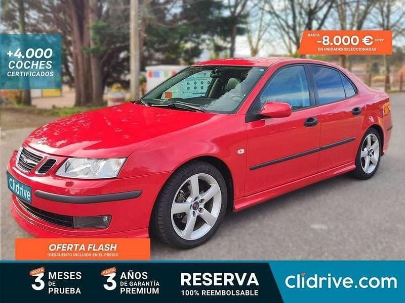 Usado Saab 9-3 Vector 150 CV (110 kW) 2005 Rojo Berlina