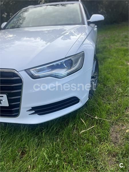 Usado Audi A6 Premium 177 CV (130 kW) 2014 Blanco Familiar