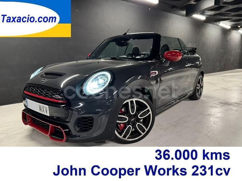 Gris / plata Usado 2020 Mini John Cooper Works Cabriolet Descapotable | 29.900 € (Super precio) - Imagen 1/4