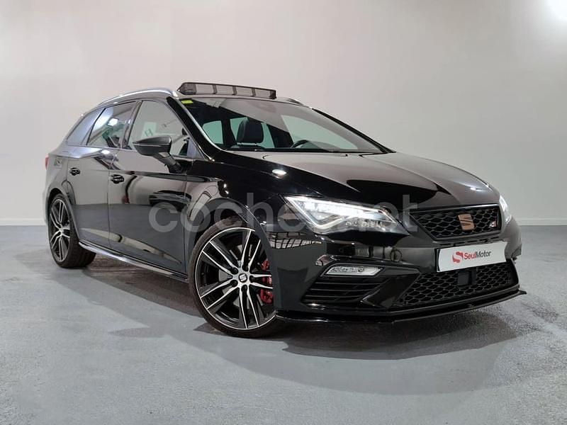 Negro Usado 2020 Cupra Leon Familiar | 27.899 € (Precio justo) - Imagen 1/4