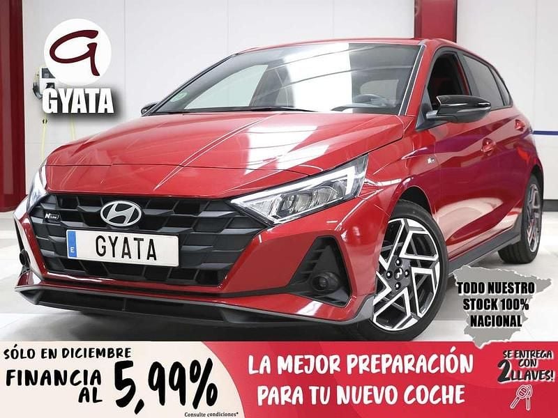 Rojo Usado 2025 Hyundai i20 N Line Utilitario | 16.590 € (Buen precio) - Imagen 1/4