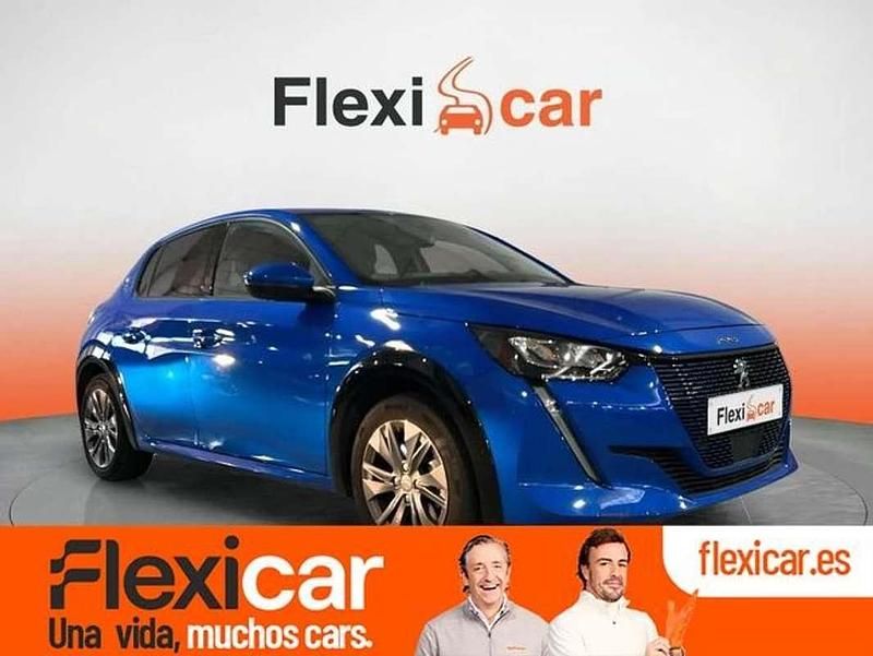 Azul Usado 2021 Peugeot e-208 Allure Utilitario | 12.890 € (Precio justo) - Imagen 1/4
