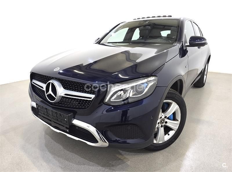 Usado Mercedes GLC300e 258 CV (189 kW) 2019 Azul Coupe