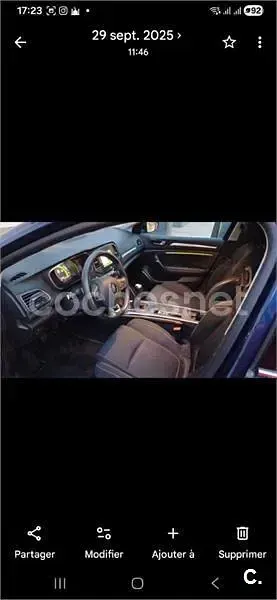 Usado Renault Mégane Zen 140 CV (102 kW) 2019 Azul Berlina