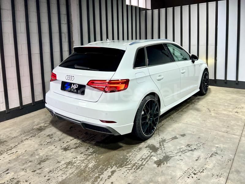 Usado Audi A3 S-Line 150 CV (110 kW) 2017 Blanco Berlina