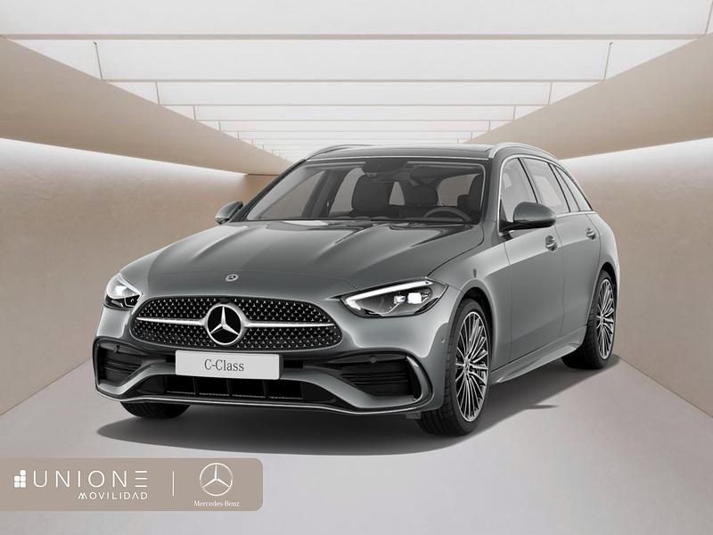 Usado Mercedes C200 163 CV (119 kW) 2024 Azul Familiar