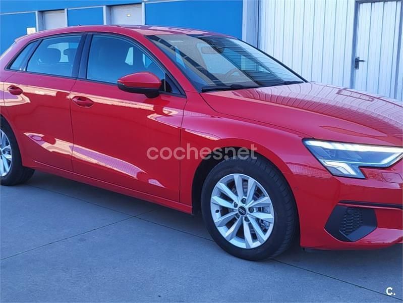 Rojo Usado 2021 Audi A3 S-Line Berlina | 22.000 € (Super precio) - Imagen 1/4