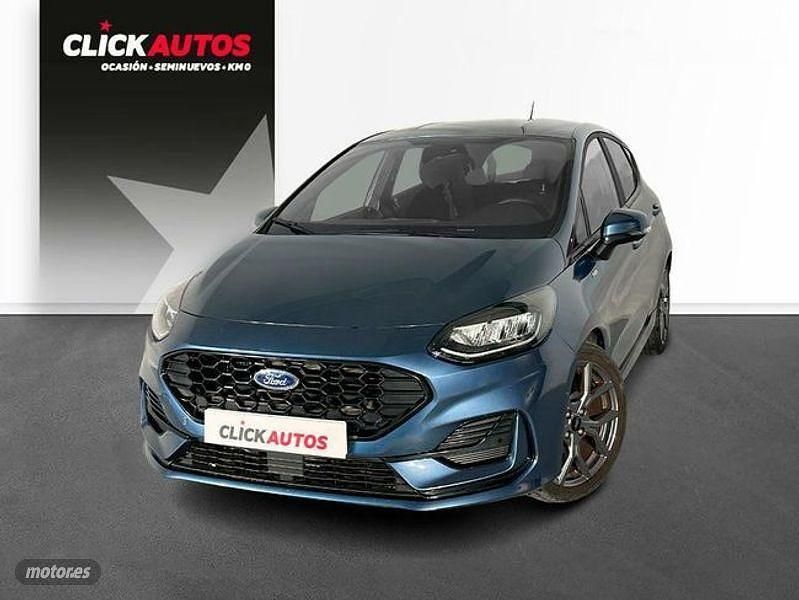 Usado Ford Fiesta ST-Line 125 CV (91 kW) 2022 Azul Utilitario