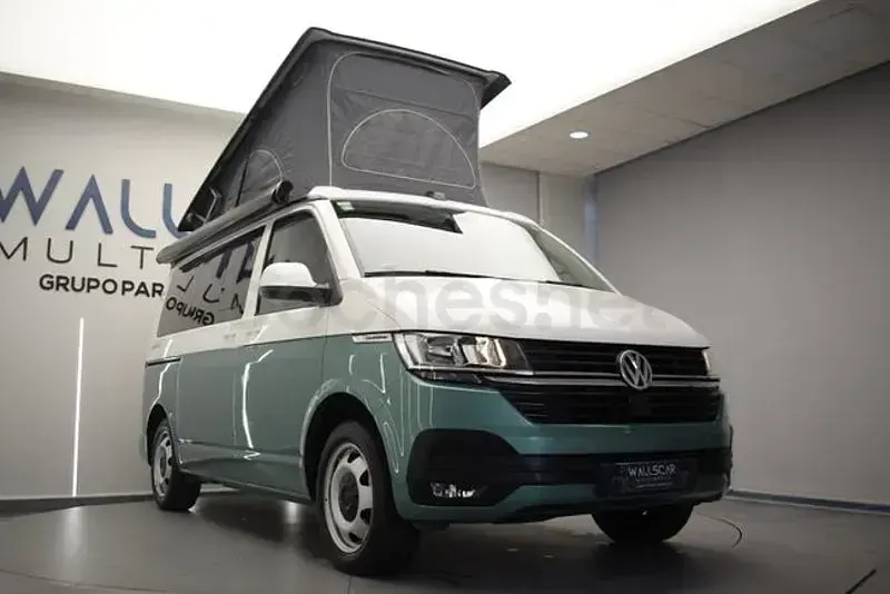 Usado VW California Beach 150 CV (110 kW) 2020 Verde Van