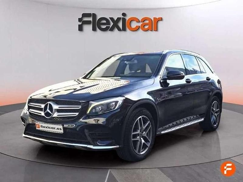 Usado Mercedes GLC250 204 CV (150 kW) 2018 Negro SUV