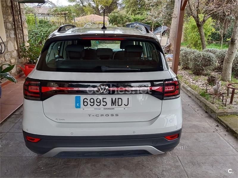 Usado VW T-Cross Advance 110 CV (80 kW) 2023 Blanco SUV
