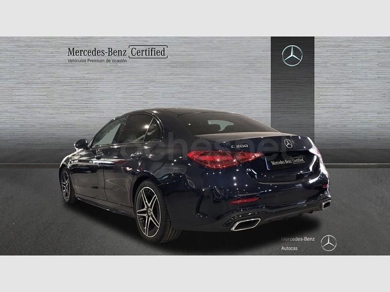 Usado Mercedes C200 204 CV (150 kW) 2021 Azul Berlina
