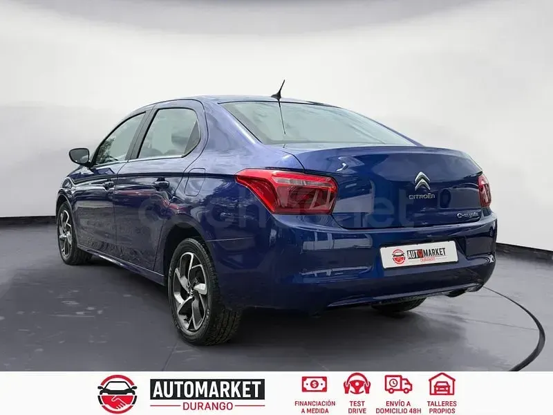 Usado Citroën C-Elysee I Shine 102 CV (75 kW) 2018 Azul Berlina