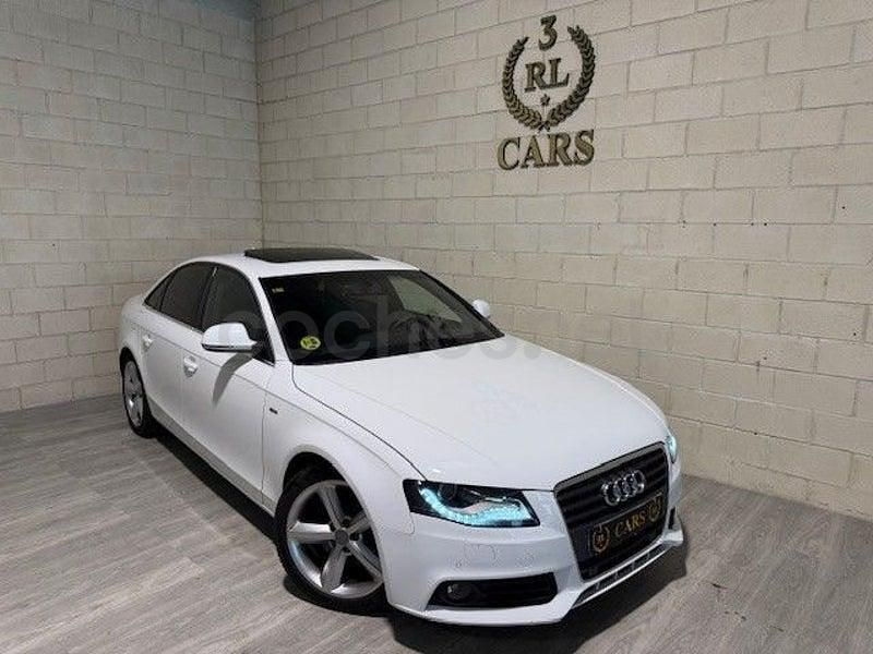 Usado Audi A4 S-Line 143 CV (105 kW) 2009 Blanco Berlina