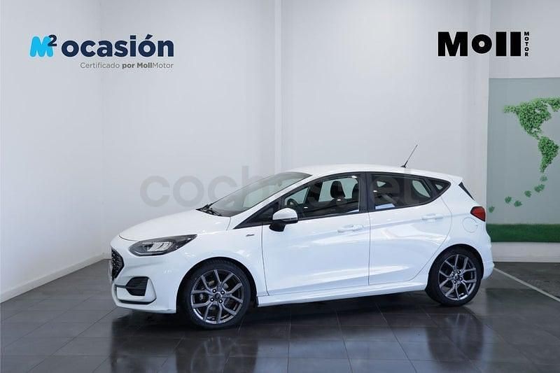 Usado Ford Fiesta ST-Line 125 CV (91 kW) 2022 Blanco Utilitario