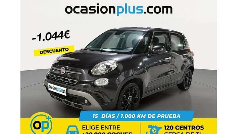 Usado Fiat 500L Cross 95 CV (69 kW) 2021 Gris Monovolumen