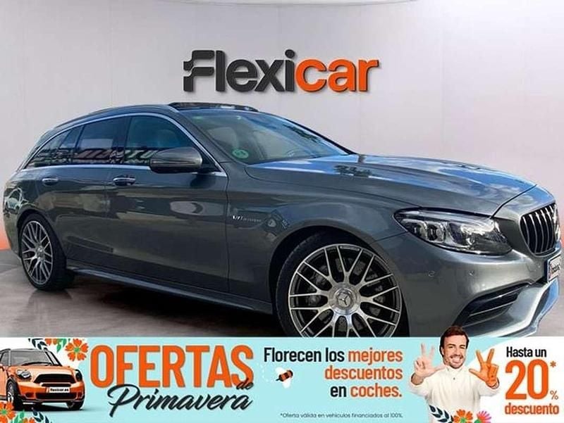 Usado Mercedes C63 AMG AMG 476 CV (350 kW) 2019 Gris Familiar