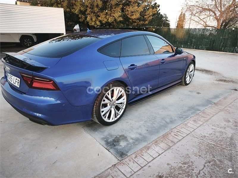 Usado Audi A7 Sportback Competition 326 CV (239 kW) 2016 Azul Utilitario