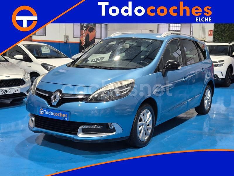 Azul Usado 2015 Renault Grand Scénic III LIMITED Monovolumen | 9699 € (Precio justo) - Imagen 1/4